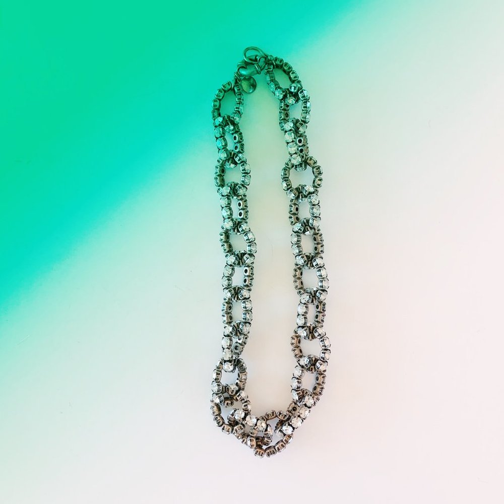 jcrew oversize chain necklace